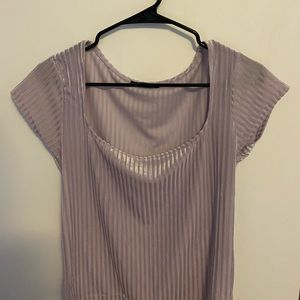 lavender forever 21 velvet top